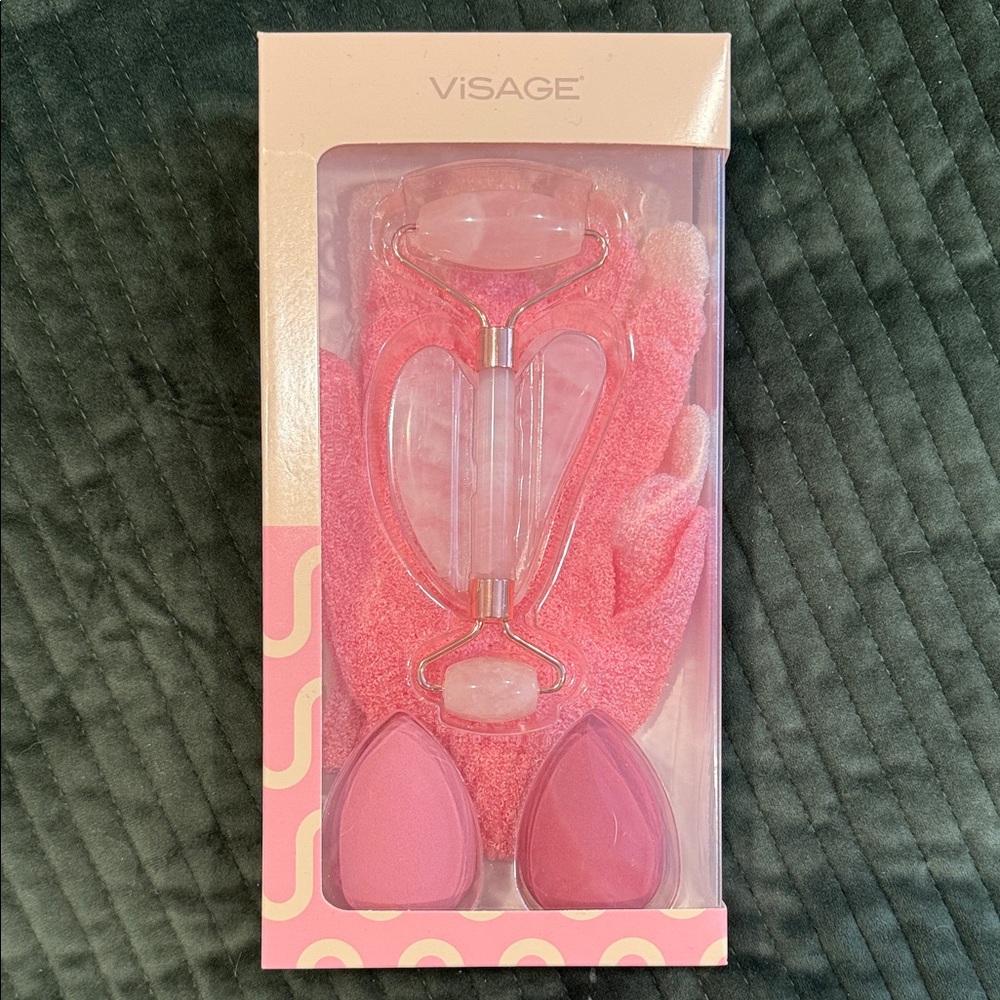 Visage Beauty Glove and Roller Set